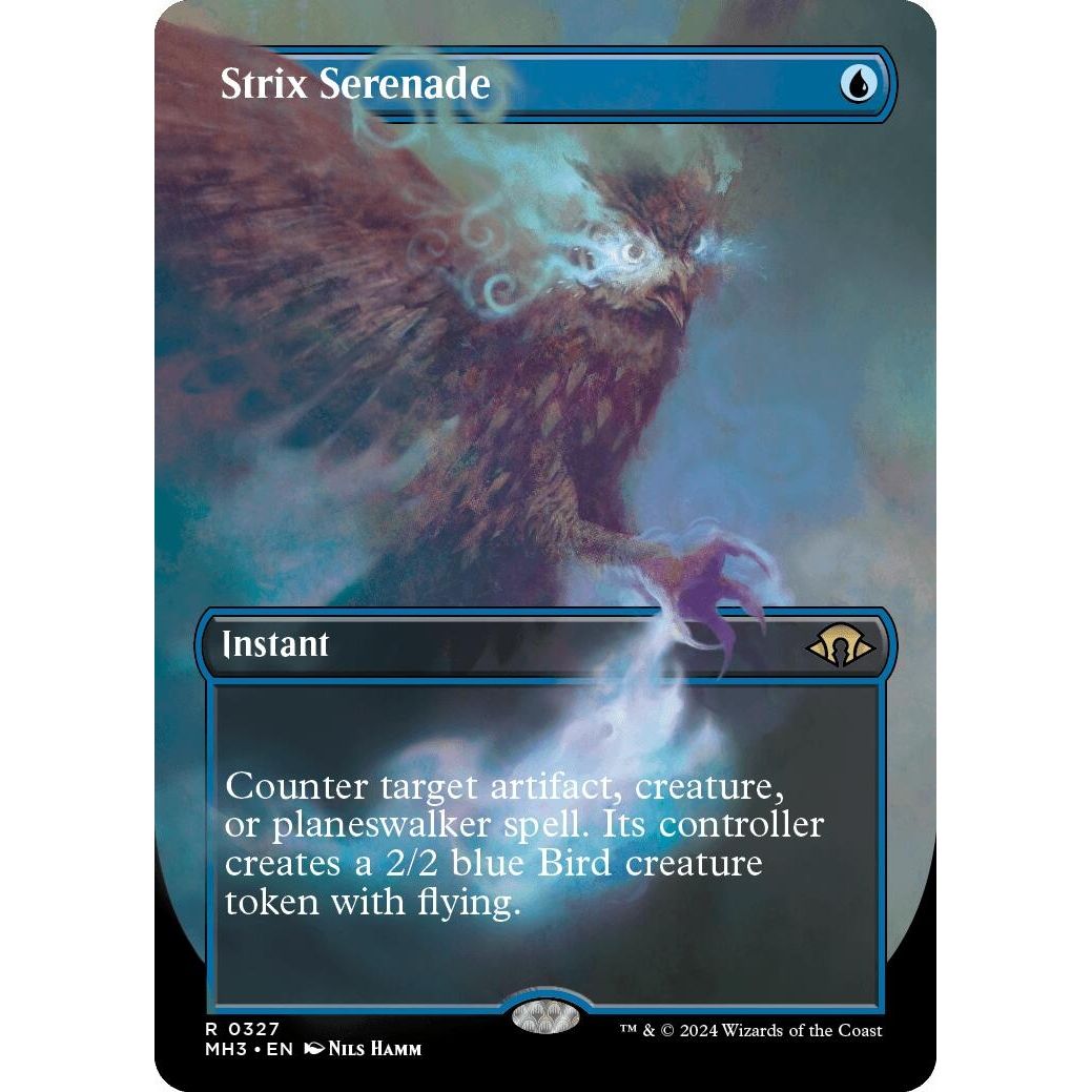 Image for Strix Serenade (Borderless) (327) (MH3) - Magic: The Gathering
