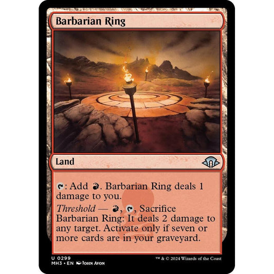 Image for Barbarian Ring (299) (MH3) - Magic: The Gathering
