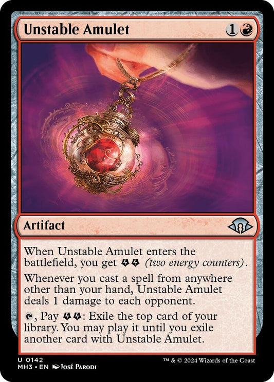 Unstable Amulet (142) (MH3)