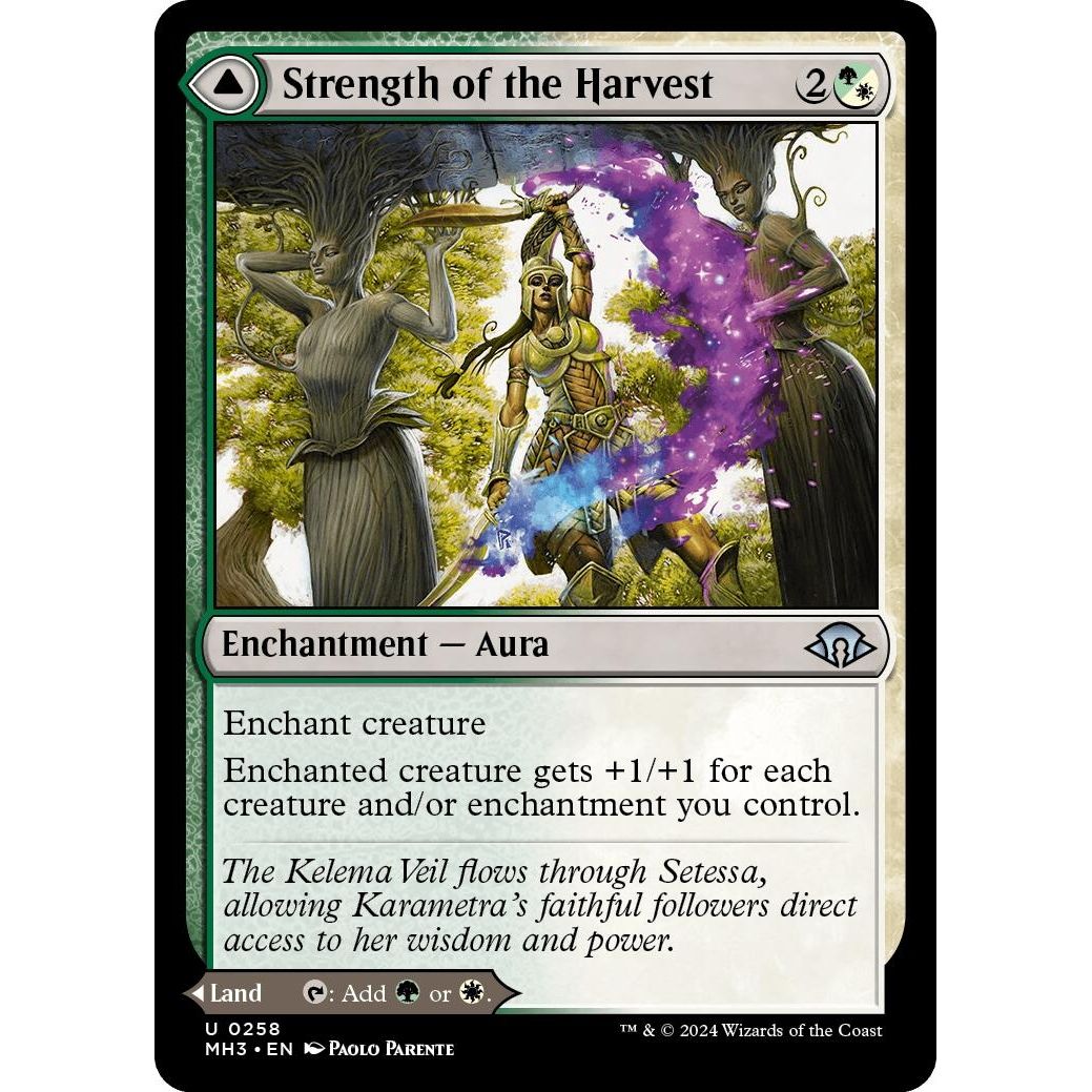 Image for Strength of the Harvest (258) (MH3) - Magic: The Gathering