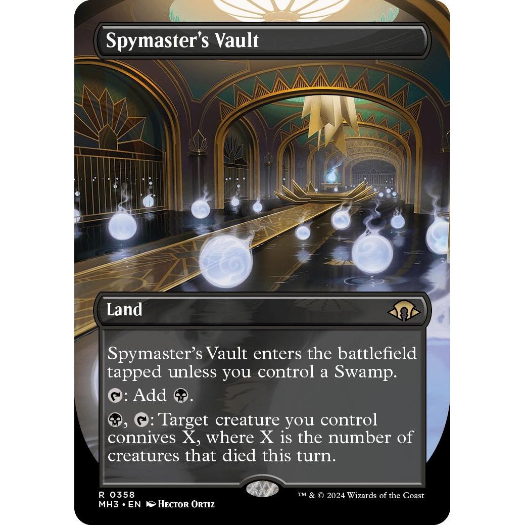 Image for Spymaster's Vault (Borderless) (358) (MH3) - Magic: The Gathering