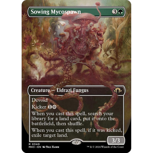 Image for Sowing Mycospawn (Borderless) (340) (MH3) - Magic: The Gathering