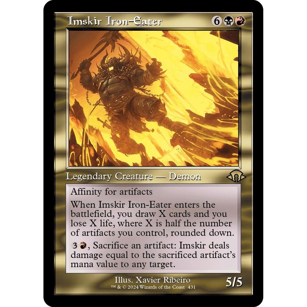Image for Imskir Iron-Eater (Retro Frame) (431) (MH3) - Magic: The Gathering