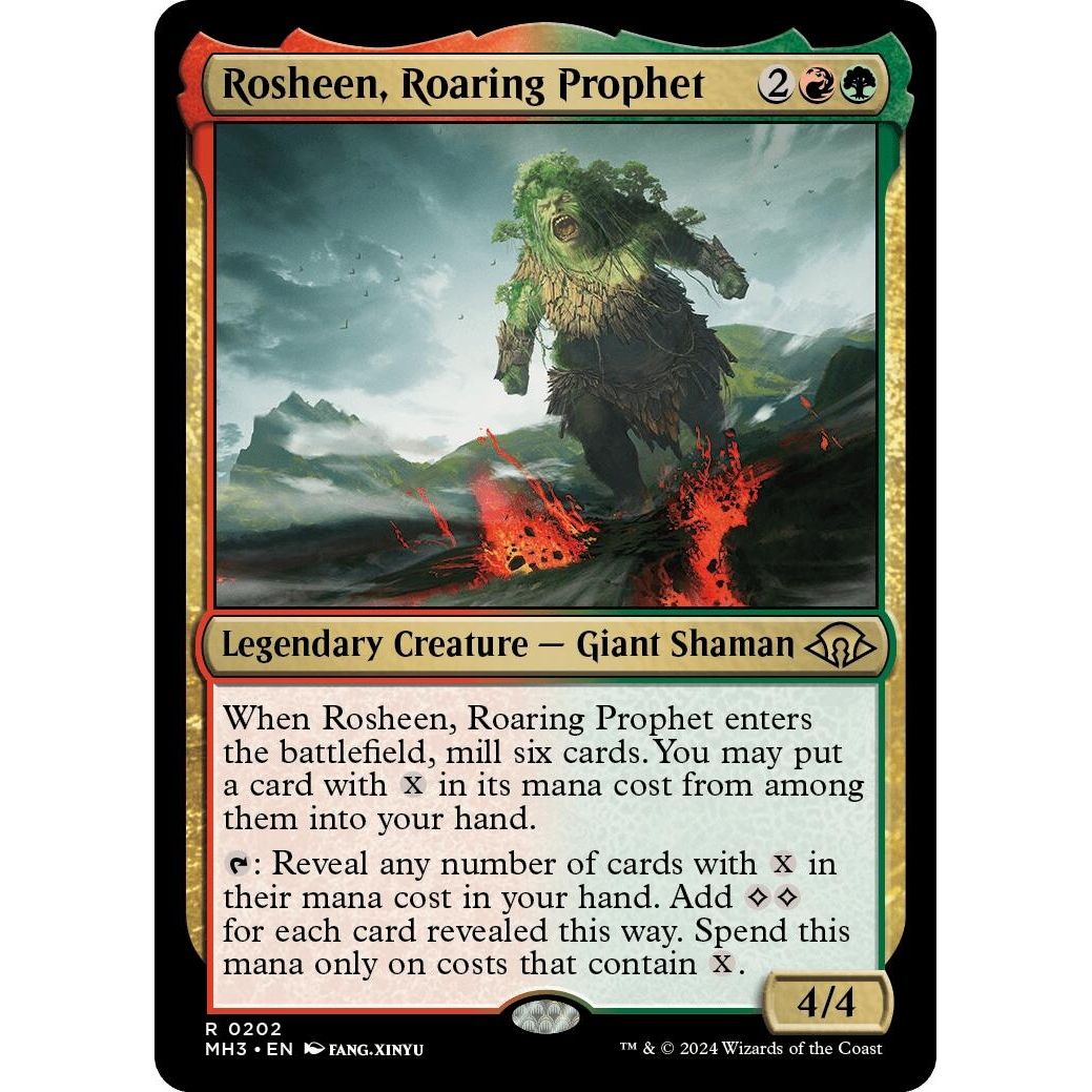 Image for Rosheen, Roaring Prophet (202) (MH3) - Magic: The Gathering