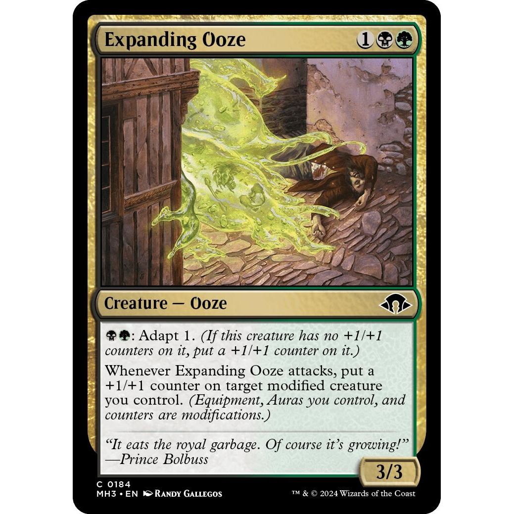 Image for Expanding Ooze (184) (MH3) - Magic: The Gathering