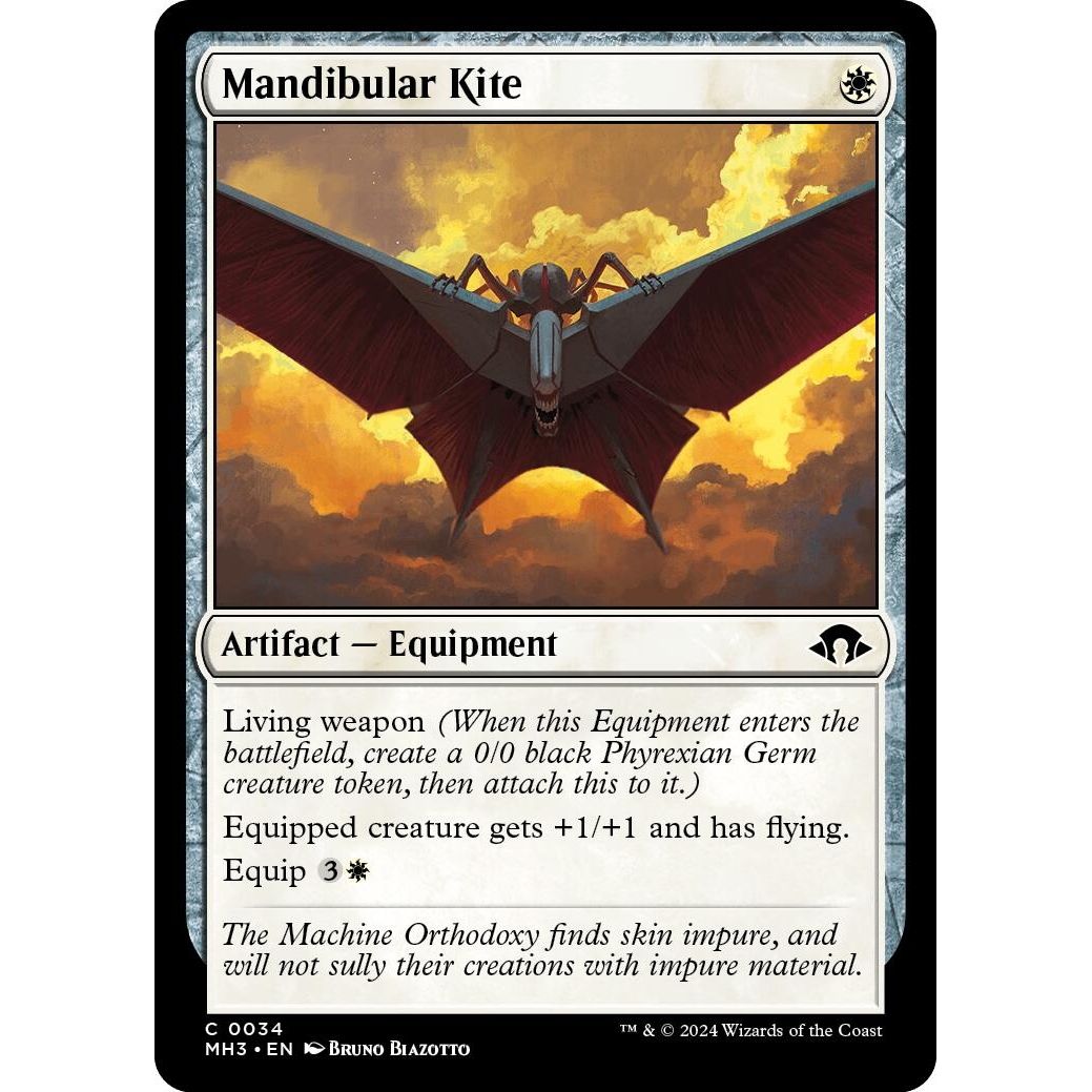 Image for Mandibular Kite (34) (MH3) - Magic: The Gathering