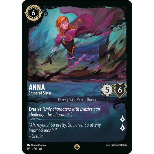 Image for Anna - Ensnared Sister (1/31) (Q1) - Disney Lorcana