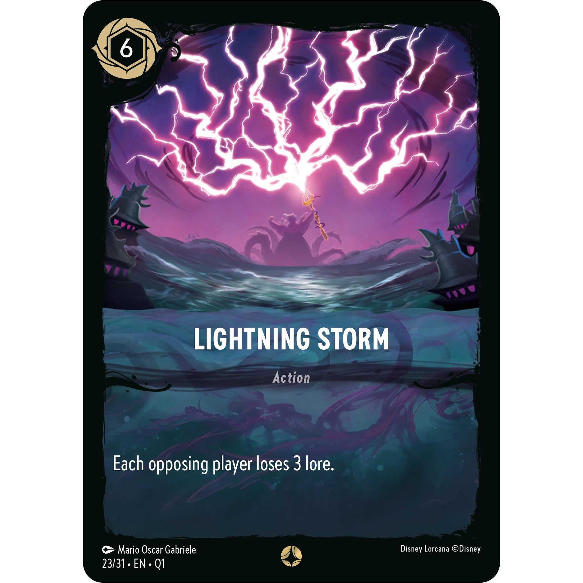 Image for Lightning Storm (23/31) (Q1) - Disney Lorcana