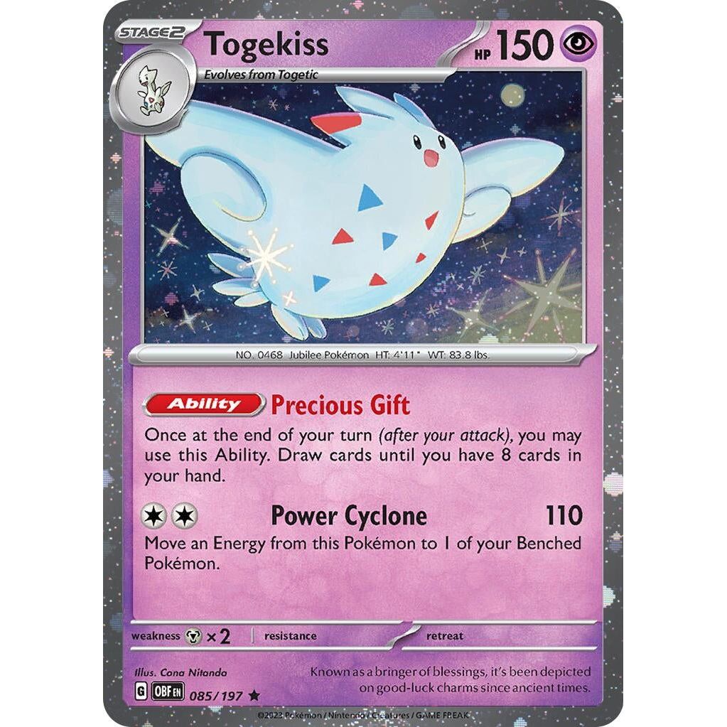 Image for Togekiss - 085/197 (Cosmos Holo) (085/197) (BLE) - Pokemon