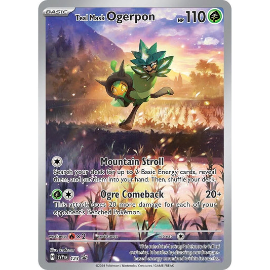 Image for Teal Mask Ogerpon - 123 (123) (SVP) - Pokemon