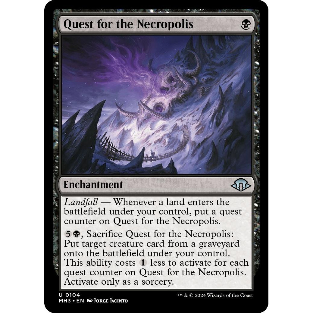 Image for Quest for the Necropolis (104) (MH3) - Magic: The Gathering