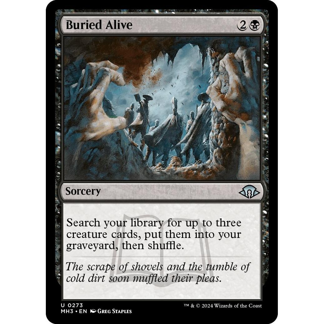 Image for Buried Alive (273) (MH3) - Magic: The Gathering