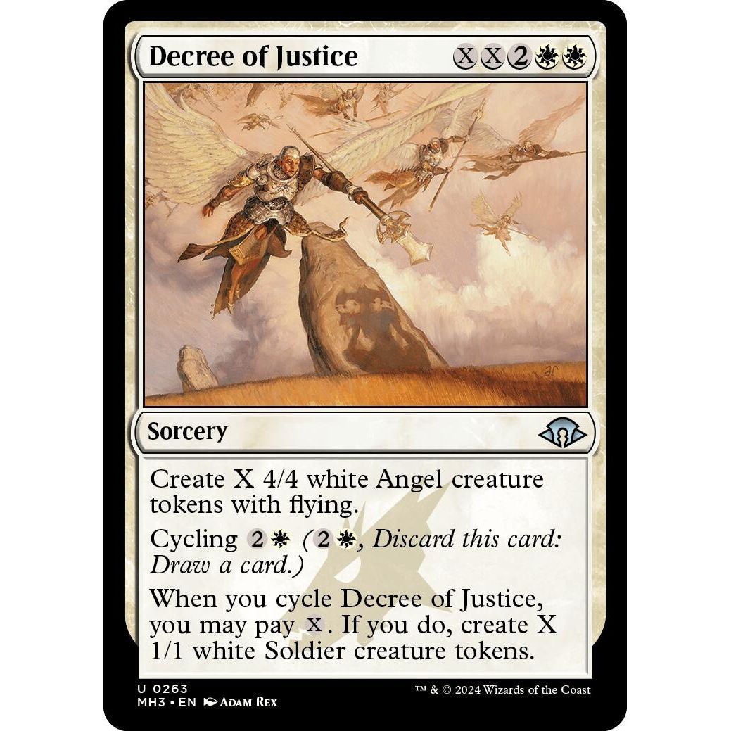 Image for Decree of Justice (263) (MH3) - Magic: The Gathering