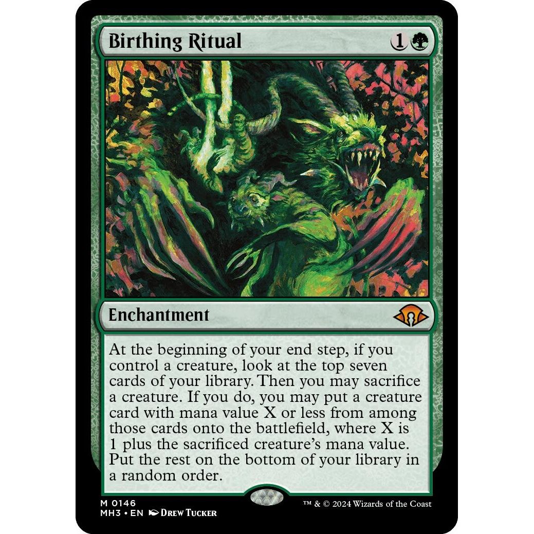 Image for Birthing Ritual (146) (MH3) - Magic: The Gathering