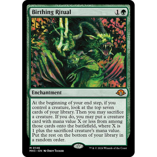 Image for Birthing Ritual (146) (MH3) - Magic: The Gathering
