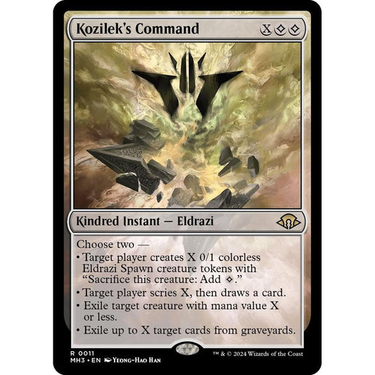 Image for Kozilek's Command (11) (MH3) - Magic: The Gathering