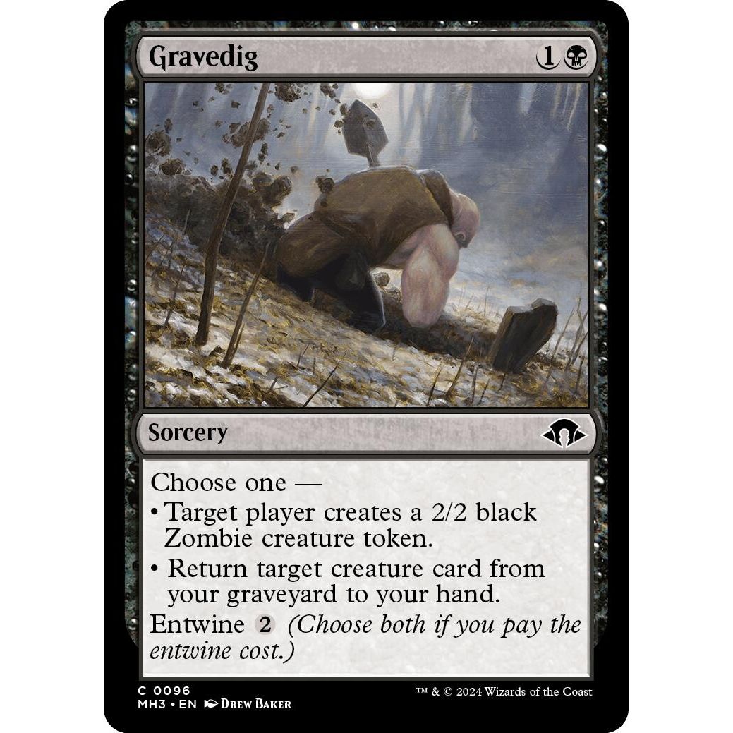 Image for Gravedig (96) (MH3) - Magic: The Gathering