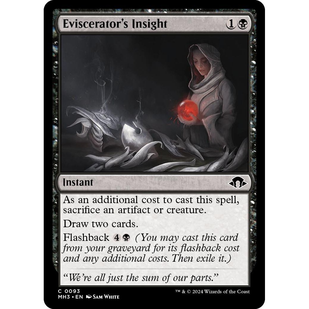 Image for Eviscerator's Insight (93) (MH3) - Magic: The Gathering