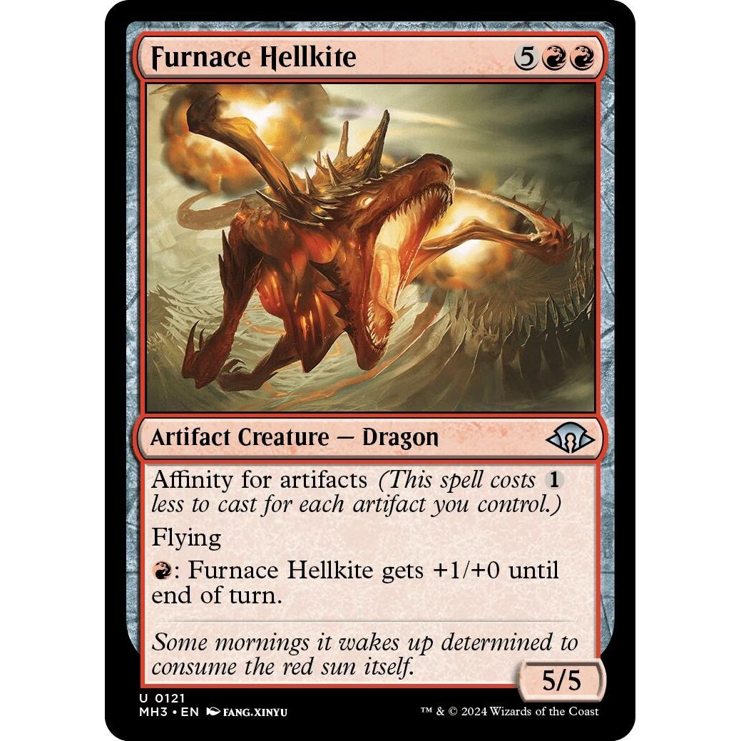 Image for Furnace Hellkite (121) (MH3) - Magic: The Gathering