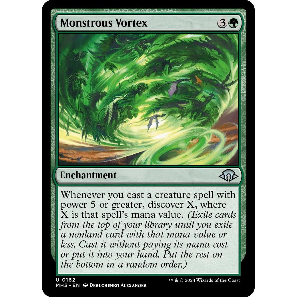 Image for Monstrous Vortex (162) (MH3) - Magic: The Gathering