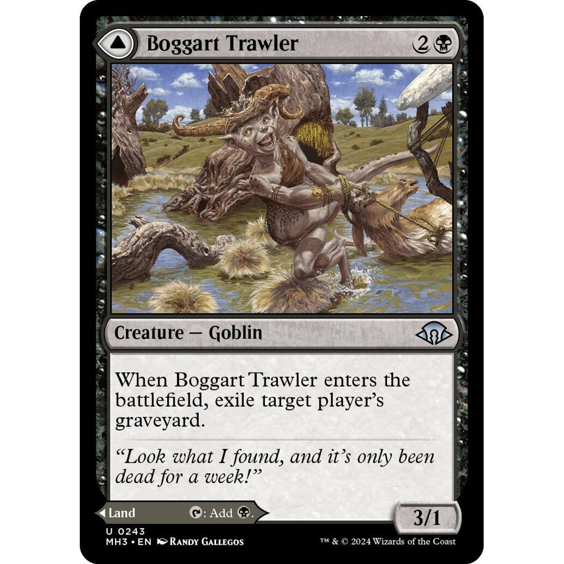 Image for Boggart Trawler (243) (MH3) - Magic: The Gathering