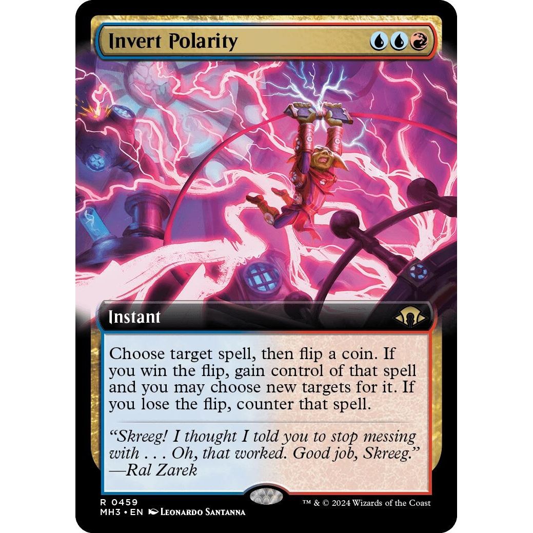 Image for Invert Polarity (Extended Art) (459) (MH3) - Magic: The Gathering