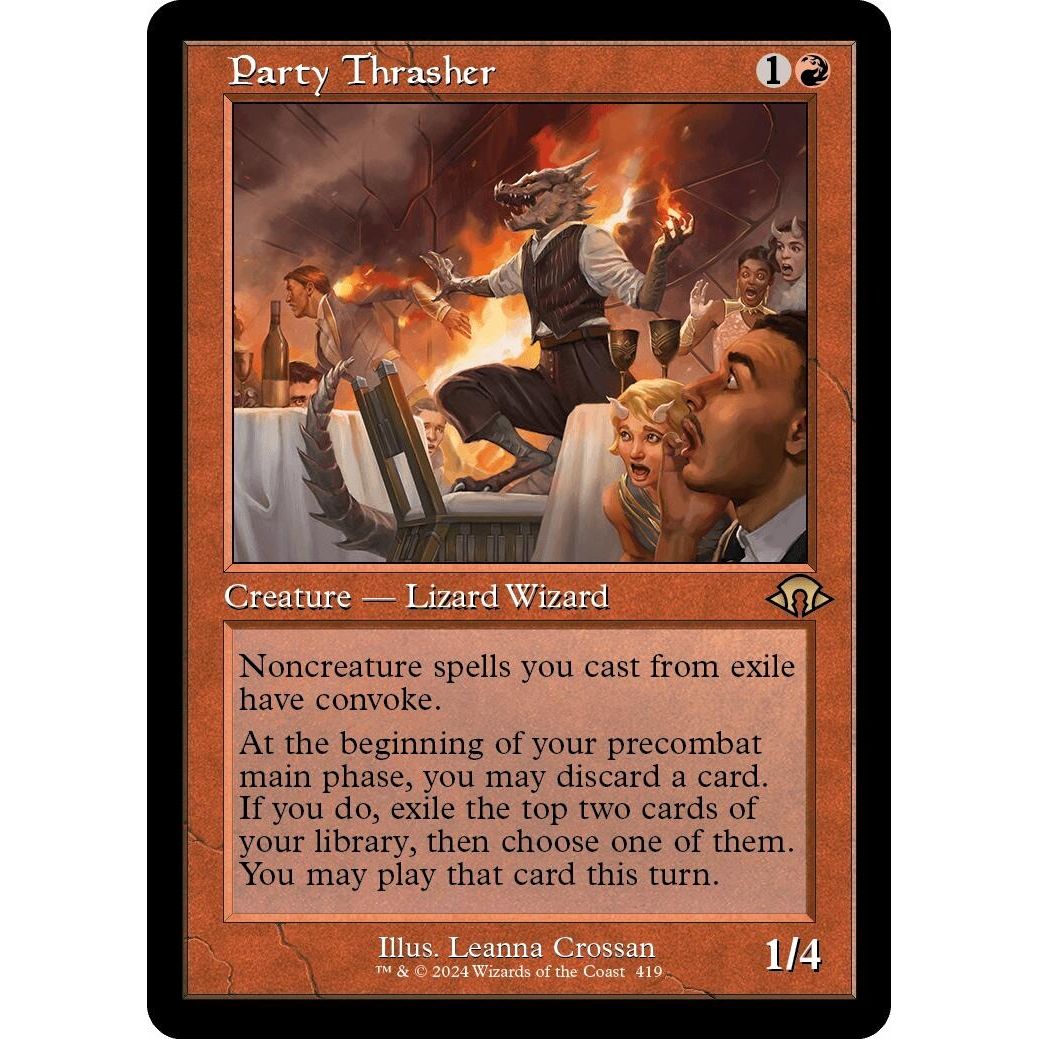 Image for Party Thrasher (Retro Frame) (419) (MH3) - Magic: The Gathering