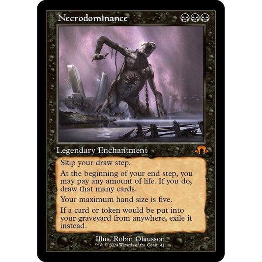 Image for Necrodominance (Retro Frame) (411) (MH3) - Magic: The Gathering