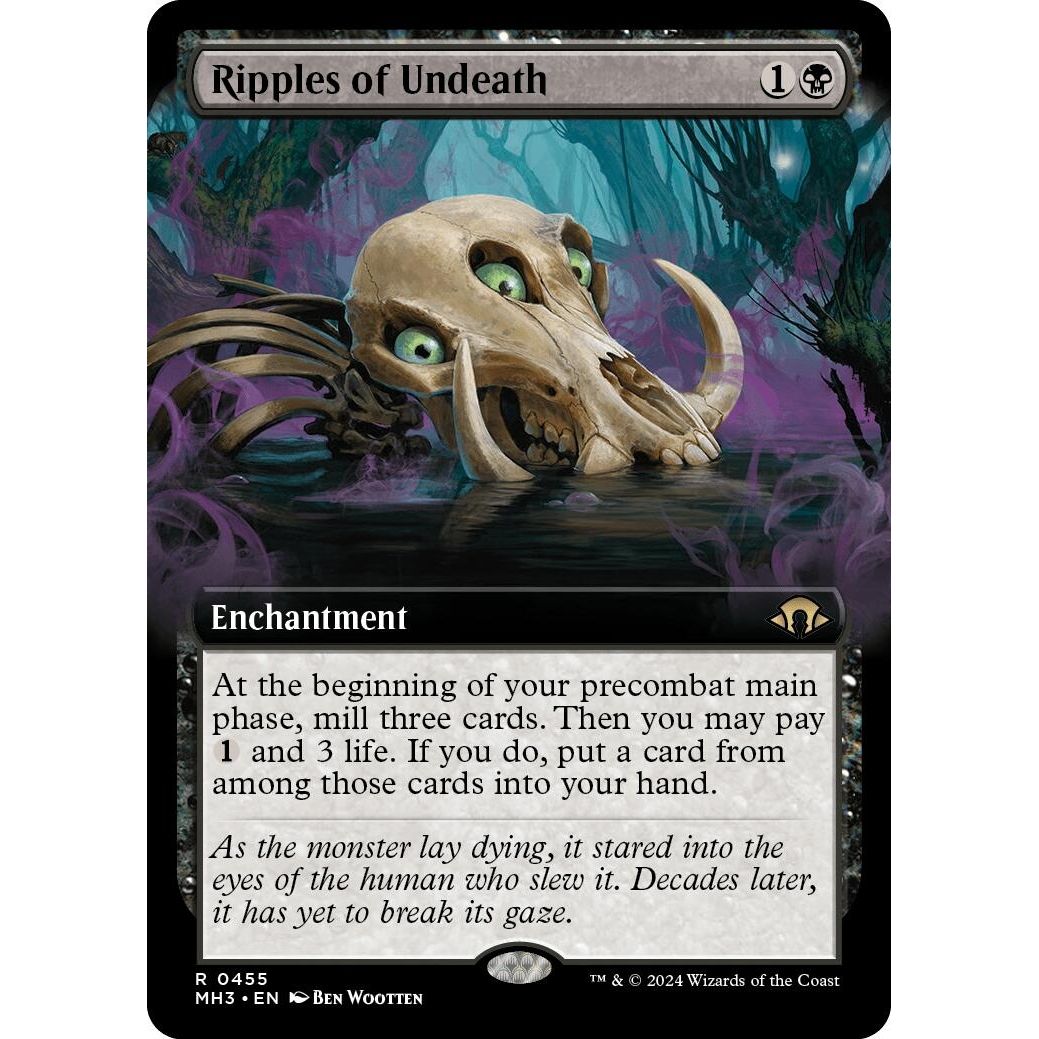 Image for Ripples of Undeath (Extended Art) (455) (MH3) - Magic: The Gathering