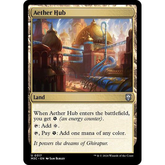 Image for Aether Hub (317) (M3C) - Magic: The Gathering