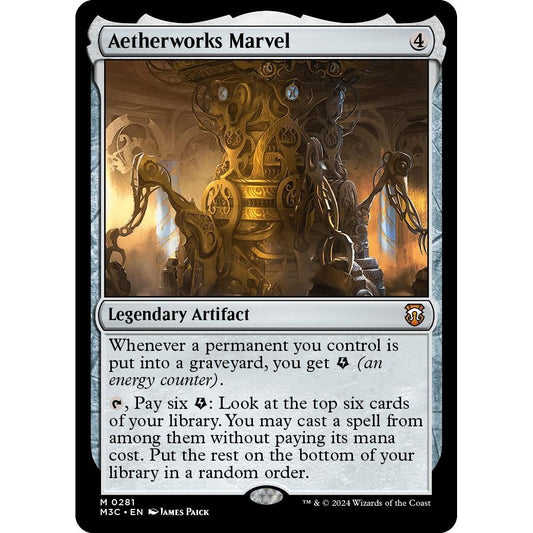 Image for Aetherworks Marvel (281) (M3C) - Magic: The Gathering