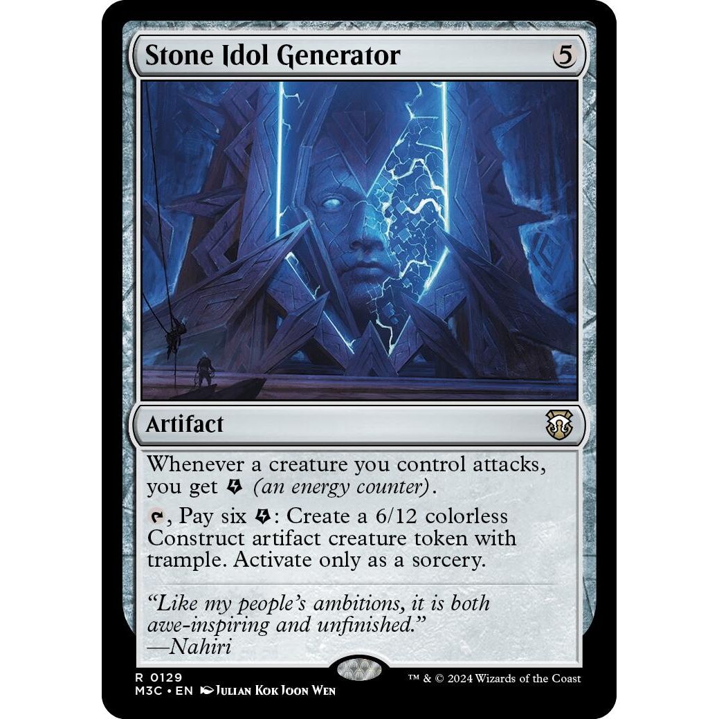 Image for Stone Idol Generator (129) (M3C) - Magic: The Gathering