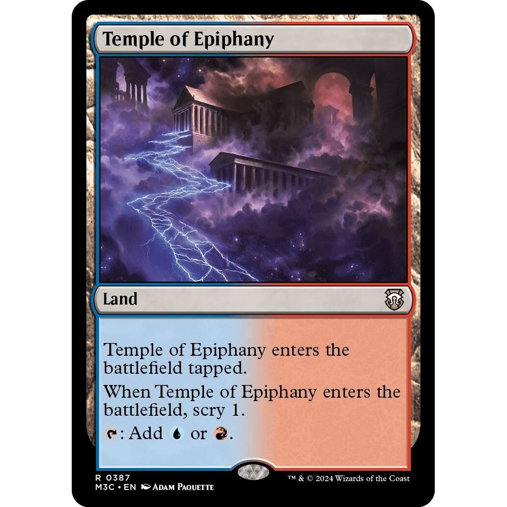 Image for Temple of Epiphany (387) (M3C) - Magic: The Gathering