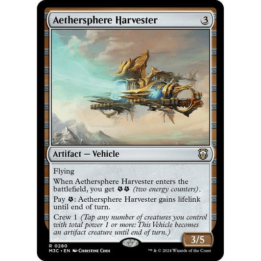 Image for Aethersphere Harvester (280) (M3C) - Magic: The Gathering