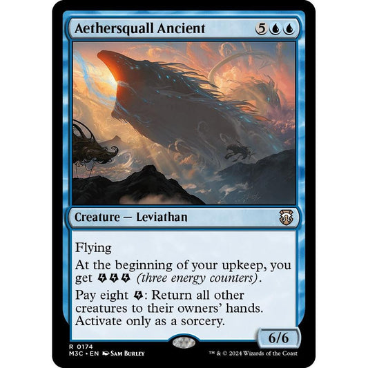 Image for Aethersquall Ancient (174) (M3C) - Magic: The Gathering