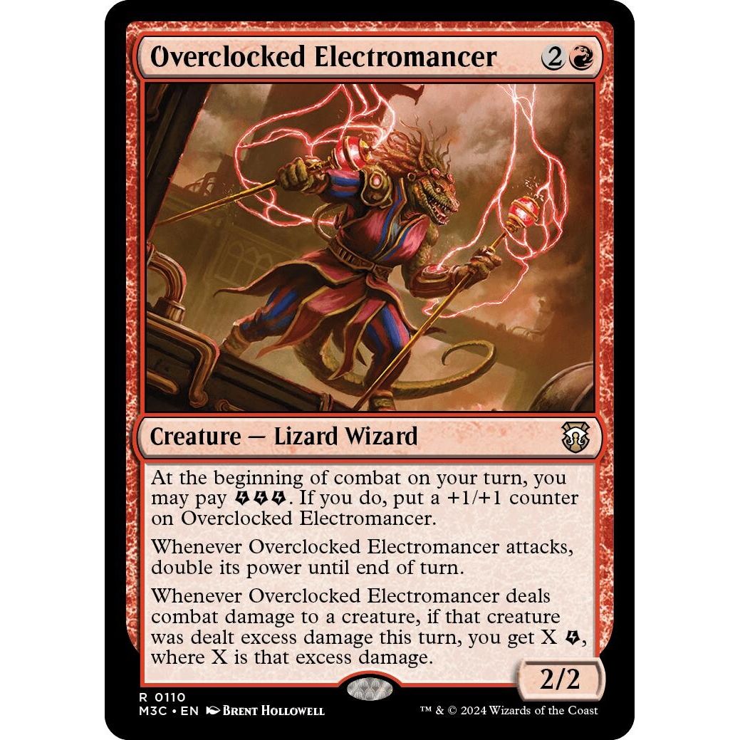 Image for Overclocked Electromancer (110) (M3C) - Magic: The Gathering