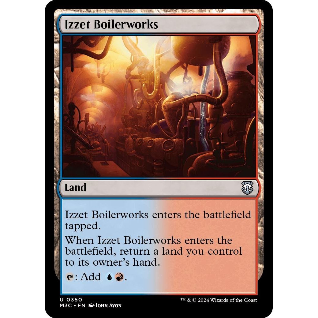 Image for Izzet Boilerworks (350) (M3C) - Magic: The Gathering