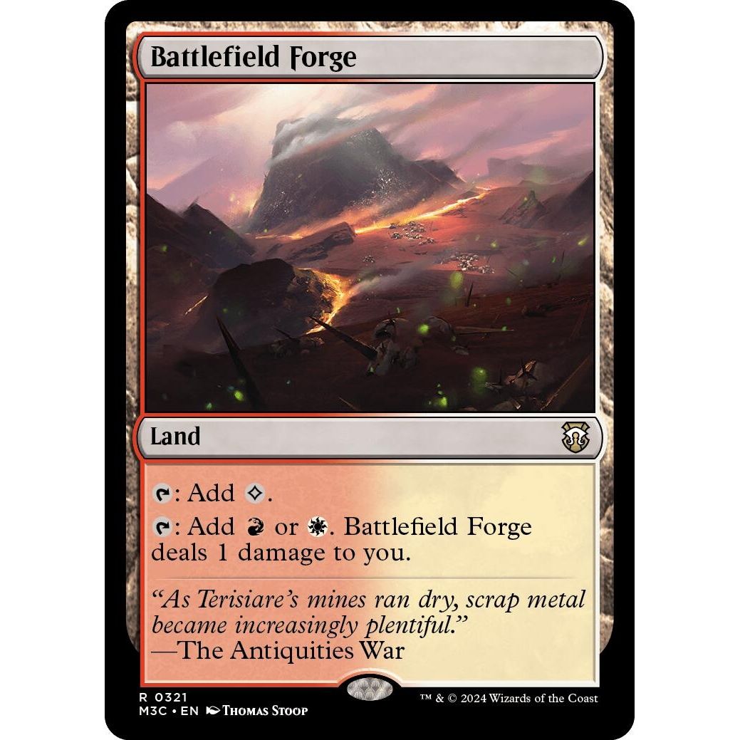 Image for Battlefield Forge (321) (M3C) - Magic: The Gathering