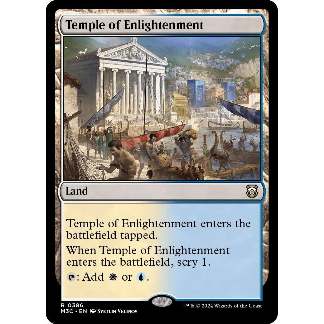 Image for Temple of Enlightenment (386) (M3C) - Magic: The Gathering