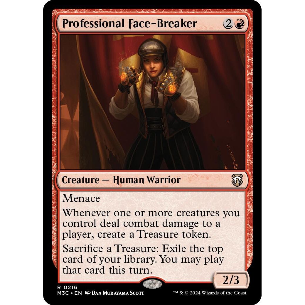 Image for Professional Face-Breaker (216) (M3C) - Magic: The Gathering