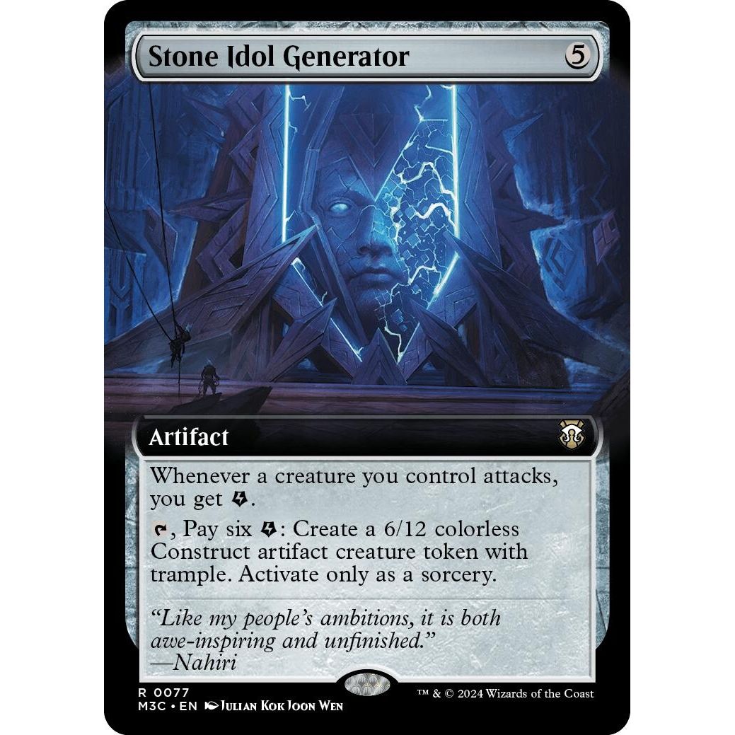 Image for Stone Idol Generator (Extended Art) (77) (M3C) - Magic: The Gathering