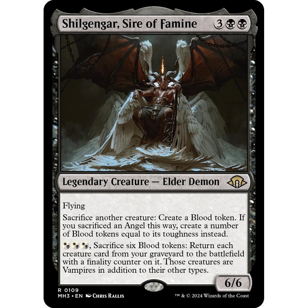 Image for Shilgengar, Sire of Famine (109) (MH3) - Magic: The Gathering