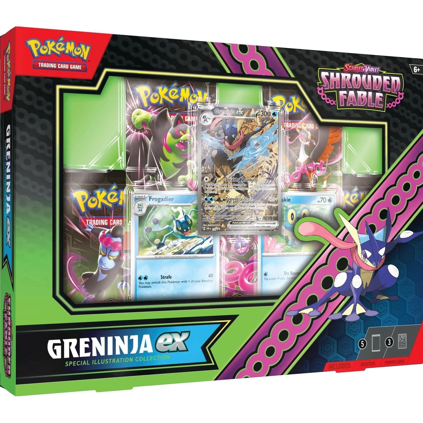 Image for Greninja ex Special Illustration Collection - Pokemon