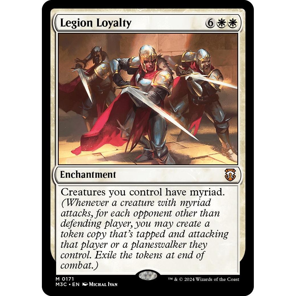 Image for Legion Loyalty (Ripple Foil) (171) (M3C) - Magic: The Gathering