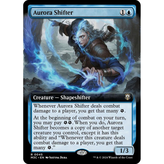Image for Aurora Shifter (Extended Art) (Ripple Foil) (45) (M3C) - Magic: The Gathering