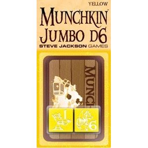 Image for Munchkin Jumbo D6 - Yellow - Boardgames