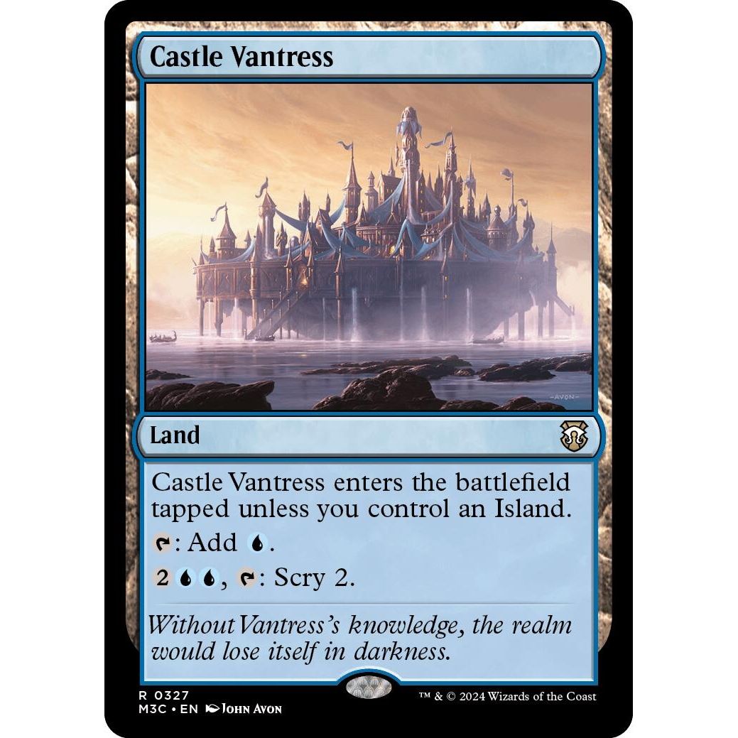 Image for Castle Vantress (Ripple Foil) (327) (M3C) - Magic: The Gathering
