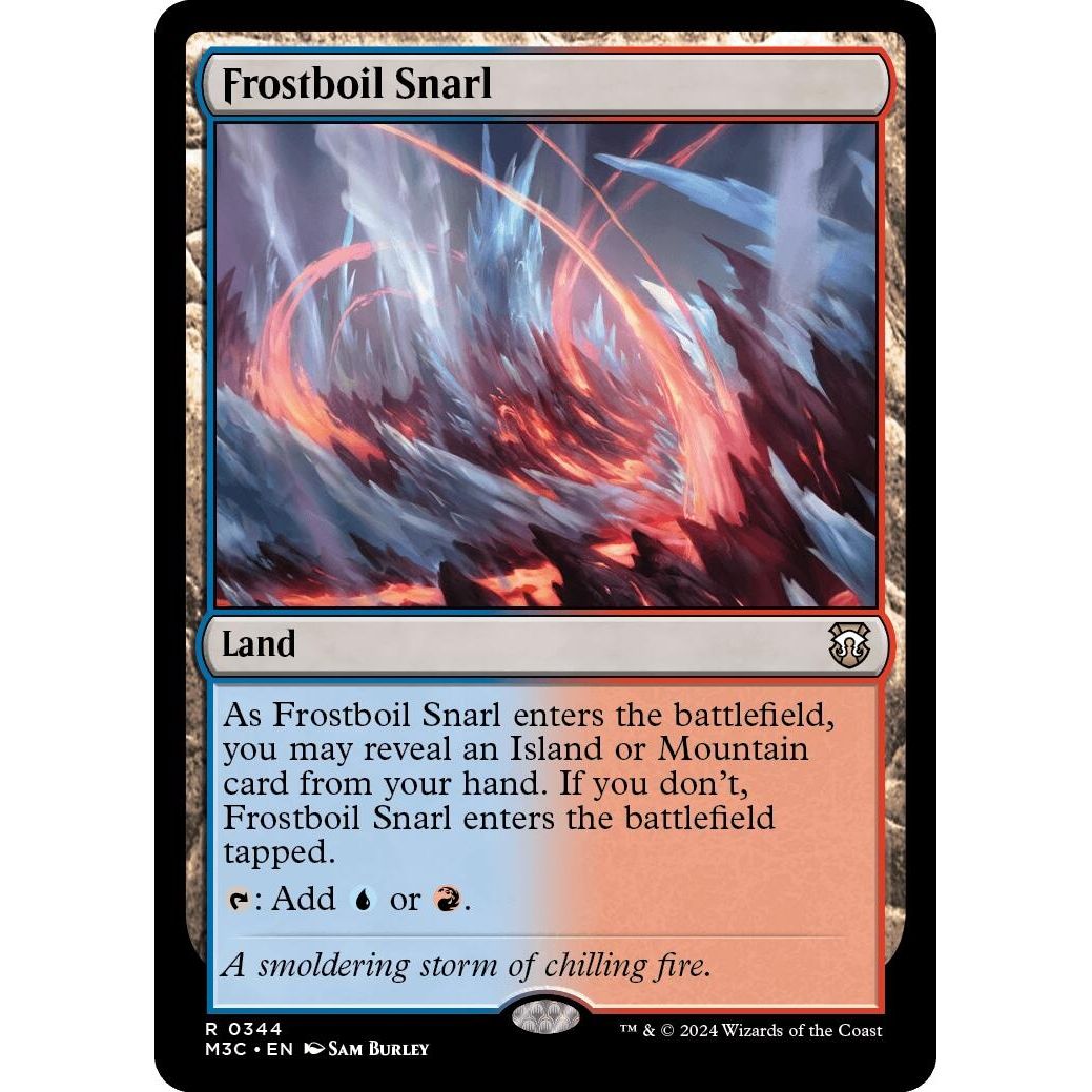 Image for Frostboil Snarl (Ripple Foil) (344) (M3C) - Magic: The Gathering