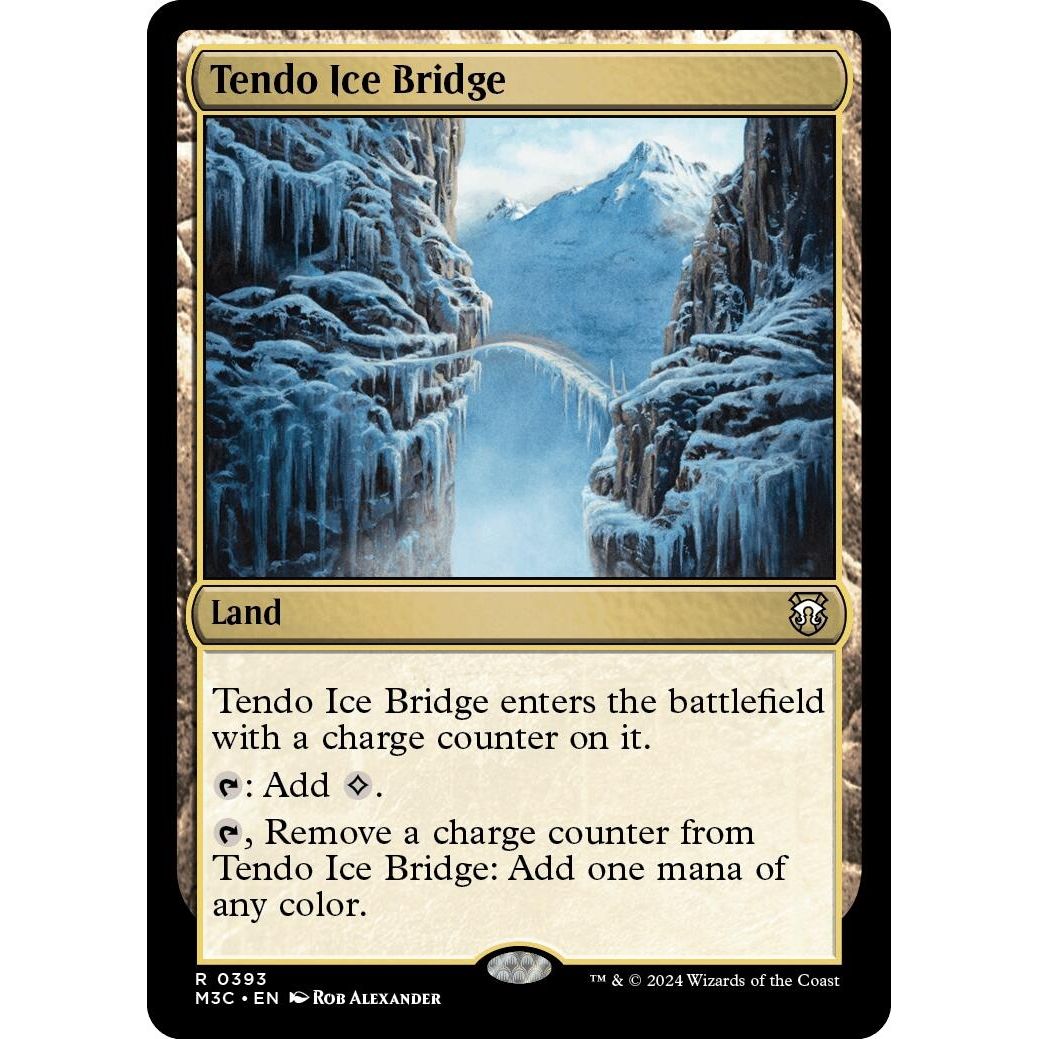 Image for Tendo Ice Bridge (393) (M3C) - Magic: The Gathering