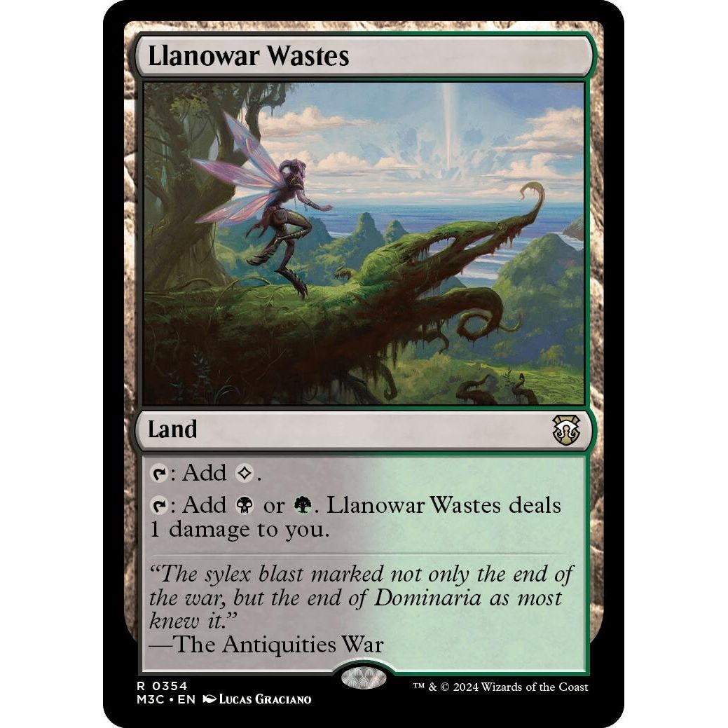 Image for Llanowar Wastes (354) (M3C) - Magic: The Gathering
